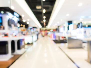 Bild på ett köpcenter