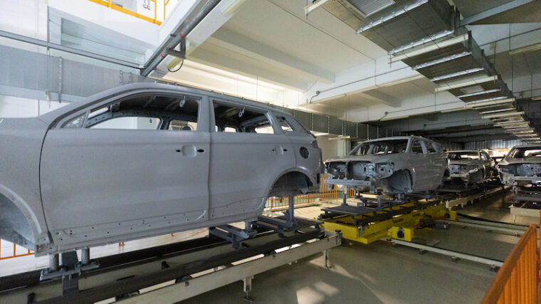 Monteringslinje bilar