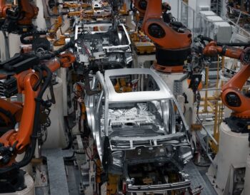 Monteringslinje vid serieproduktion inom fordon